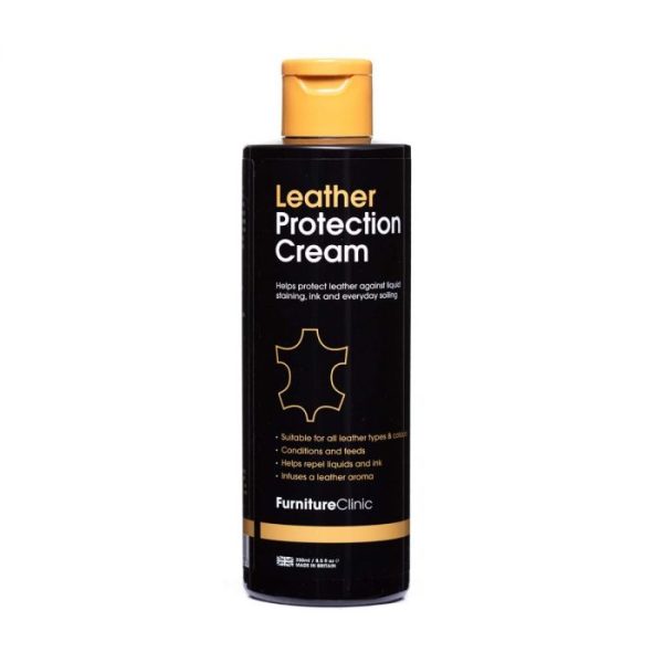 Furniture Clinic Leather Protection Cream - Защитный крем для кожи салона авто, 250 мл
