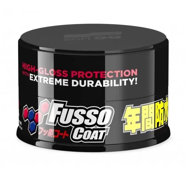 Защитное покрытие для темных ЛКП - Soft99 Fusso Coat 12 Months Dark Wax, 200г
